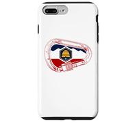 Utah Flag Rock Climbing Carabiner Case for iPhone 7 Plus/8 Plus