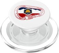 Utah Flag Rock Climbing Carabiner PopSockets PopGrip for MagSafe
