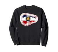 Utah Flag Rock Climbing Carabiner Sweatshirt