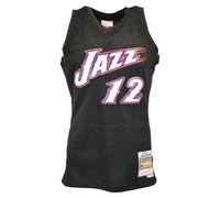 Utah Jazz NBA Jersey John Stockton Swingman TEam Color 1998/99 Noir XL