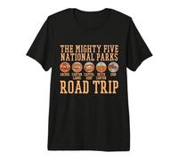 Utah Mighty Five 5 National Parks Trip Camping Hiking Premium T-Shirt
