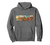 Utah National Parks Arches Bryce Canyon Zion Capitol Reef Pullover Hoodie