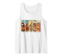 Utah National Parks Arches Bryce Canyon Zion Capitol Reef Tank Top