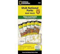 Utah National Parks (Map Pack) (National Geographic Trails Illustrated Topographic Map)
