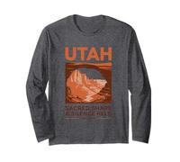 Utah Sacred Shape Silence Held Since 1896 Long Sleeve T-Shirt