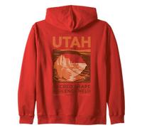 Utah Sacred Shape Silence Held Since 1896 Zip Hoodie