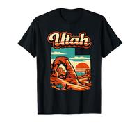 Utah State Desert Sunset Arches National Park Landscape T-Shirt