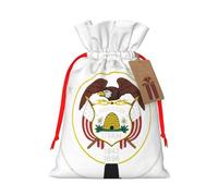 Utah State Gift Bag with Handles and tag, Holiday Decoration, for Christmas, Birthday, Wedding - (S)