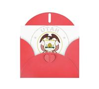 Utah State Greeting Card With Envelope (160 x 120 mm) for Birthday/Wedding/Invitation/Christmas/New Year
