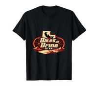 Utah State Pride Bikes and Brine Cycling Design T-Shirt