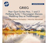 Utah Symphony Orchestra & Maurice Abravanel – Grieg: Peer Gynt Suites 1 & 2; Holberg Suite – Vox