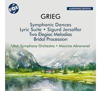 Utah Symphony Orchestra; Maurice Abravanel - Edvard Grieg: Symphonic Dances; Lyric Suite; Sigurd Jorsalfar; Two Elegiac Melodies; Bridal Procession