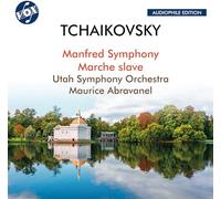Utah Symphony Orchestra & Maurice Abravanel – Tchaikovsky: Manfred Symphony & Marche Slave – Vox
