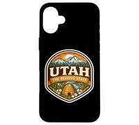 Utah The Beehive State Souvenir Visitor Trip Memorabilia Case for iPhone 16 Plus