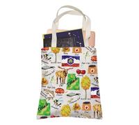 Utah Tote Bag Beehive State Vacation Lover Reusable Shopping Bag UT Travel Gift for BFF Mom Dad (Utah)