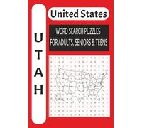 Utah USA Word Search Puzzle Book: The Ultimate Word Search Book for Adults, Seniors, and Teens | Large Print Edition | Brain Training Adventure: 50 Exciting Puzzles!