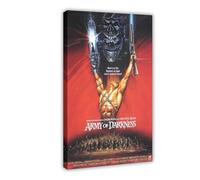 utahcr Army of Darkness Evil Dead III Poster Canvas Poster Wall Art Decor Print Picture Paintings for Living Room Bedroom Decoration 16x24inch(40x60cm)