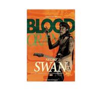 utahcr Blood Orange Negro Swan Poster Canvas Poster Wall Art Decor Print Picture Paintings for Living Room Bedroom Decoration 08x12inch(20x30cm)