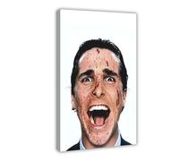 utahcr Christian Bale Poster Canvas Poster Bedroom Decor Landscape Office Room Decor Gift 16x24inch(40x60cm)