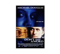 utahcr Don't Say A Word Movie Poster Canvas Poster Bedroom Decor Landscape Office Room Decor Gift 08x12inch(20x30cm)