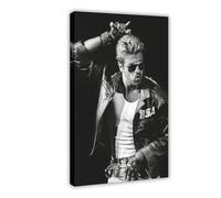 utahcr George Michael Poster Canvas Poster Wall Art Decor Print Picture Paintings for Living Room Bedroom Decoration 12x18inch(30x45cm)
