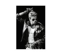 utahcr George Michael Poster Canvas Poster Wall Art Decor Print Picture Paintings for Living Room Bedroom Decoration 12x18inch(30x45cm)