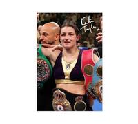 utahcr Katie Taylor Poster Canvas Poster Bedroom Decor Landscape Office Room Decor Gift 12x18inch(30x45cm)
