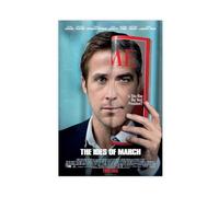 utahcr The Ides of March Movie Poster Canvas Poster Wall Art Decor Print Picture Paintings for Living Room Bedroom Decoration 24x36inch(60x90cm)