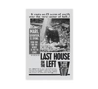 utahcr The Last House on The Left Poster Canvas Poster Wall Art Decor Print Picture Paintings for Living Room Bedroom Decoration 24x36inch(60x90cm)