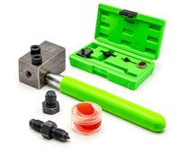 UTC Brake Pipe Flaring Tool Hand Held Double Single Flare Kit Copper Nickel Stainless Steel Line Forming In Situ Repair Leak Free Automotive Professional Workshop Use 33550-UTC