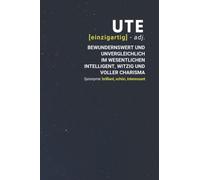 Ute (einzigartig) bewundernswert: Notizbuch inkl. To Do Liste | Das perfekte Geschenk | personalisiert mit dem Namen Ute | Geschenkidee | Geschenke | Name