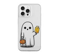 Сute Ghost Halloween Diet Slim Phone Cases Cover Compatible with iPhone 16/16 Plus/16 Pro/16 Pro Max/16 E