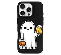 Сute Ghost Halloween Diet Slim Phone Cases Cover Compatible with iPhone 16/16 Plus/16 Pro/16 Pro Max/16 E