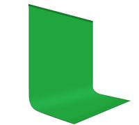 UTEBIT Backdrop Polyester Photo Backdrop Portable Collapsible Photoshoot photography background for Product Photography Studio Video Recording Cool iron (GREEN, 1.5 * 2M)