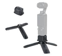 UTEBIT Mini Tripod Kit for DJI Osmo Pocket 4/3, Type-C Full-Function Port Charging Adapter Base for Pocket 4/3 Accessories Camera Tripod with 1/4 Screw Hole for Vlogging, Travel, Business Trips