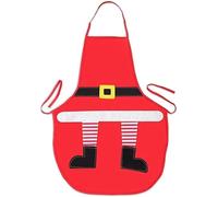 Uten Christmas Apron, Kitchen Apron for Cooking, BBQ, Party, Red