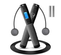 Uten Cordless Skipping Rope Digital Ropeless Skipping Rope with Counter Adj
