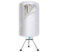 Uten Electric Clothes Dryer, Portable Clothes Dryer Indoor, 1000W 2-Tier Detachable Heated Electric Clothes Drying Rack with Time Setting for Home Apartment Laundry