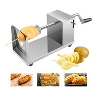 Uten Potato Tower Machine, Stainless Steel, Spiral Potato Cutter for Fruit, Potatoes, Tornado Chips, Cucumber or Carrots