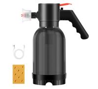 Uten Snow Foam Pump Sprayer, 2L Car Wash Foam Sprayer, USB Rechargeable with Power Display, Hand-Pressurised, Handheld Spraying Bottle for Cars, Daily Cleaning, Pets