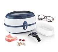Uten Ultrasonic Cleaner 600ml Ultra Sonic Jewellery Cleaner with Cleaning Dentures Jewelry Glasses Watch Metal Coins Dentures