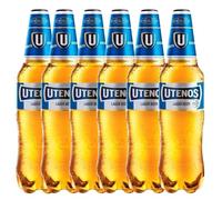 Utenos Lager Beer | Lithuanian Premium Lager | 1L Bottle | 5.0% ABV | Crisp, Smooth & Refreshing | Ideal for BBQs, Parties & Beer Lovers