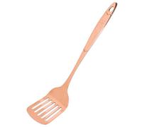 UtenoTureH Copper Spoon,Copper Spatula,Copper Spatula Turner, Pure Thickened Household Pure Copper Cooking Shovel Kitchen Cooking Rice Spoon Pure Copper Tableware (Hole spatula)