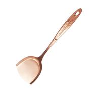 UtenoTureH Copper Spoon,Copper Spatula,Copper Spatula Turner, Pure Thickened Household Pure Copper Cooking Shovel Kitchen Cooking Rice Spoon Pure Copper Tableware (spatula)