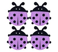 Utensil Bag for Forks, Felt Cutlery Bag for Easter - Easter Ladybird Shape Silver Cutlery Tableware Utensil Holder Portable Cutlery Bags for Home, Cafe, Hotel, Kitchen, pink, see description, See