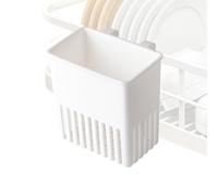 Utensil Drying Rack - Multifunctional Cutlery Organizer, Compact Kitchen Holder | Drainage Basket for Silverware Spoons Forks Chopsticks Drying Solution in Sink or Countertop Setup