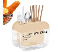 Utensil Holder for Sink,with Detachable Draining Tray Basket - Chopsticks Holder - for Chopstick Fork Spatula Hair Comb Home Kitchen Dining Table Counter