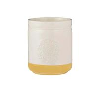 Utensil Holder Stoneware Farm Cockerel Hen Utensil Cutlery Pot Kitchen Organiser