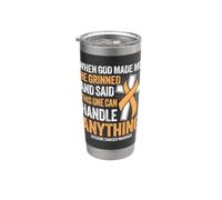 Uterine Cancer Warrior Stainless Steel Insulated Tumbler
