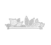 Uterui Leaves Cutting Dies Stencils Metal Template Moulds Embossing Tool for Card Making Scrapbooking Photo Album (#A)
